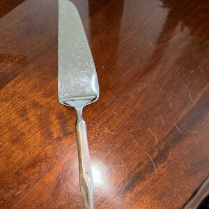 Authentic Elegant Silver Pie and Cake Server